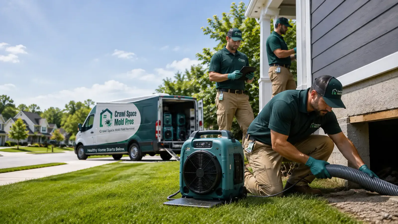 Crawl Space Mold Removal in Alvordton, OH